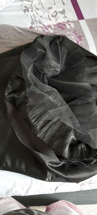 Rochie din tafta cu trena