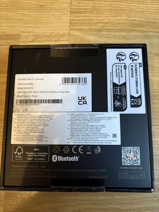 Ceas  Huawei Watch Ultimate Gren