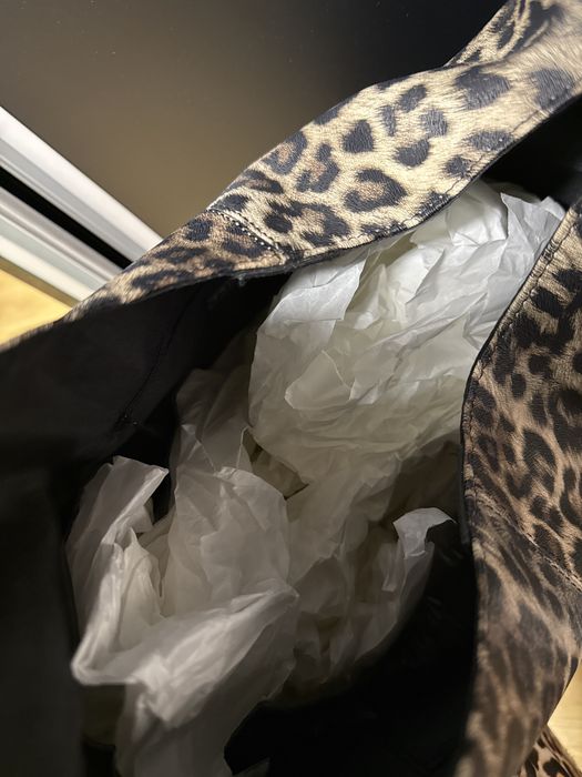 Чанта  нова леопардов принт