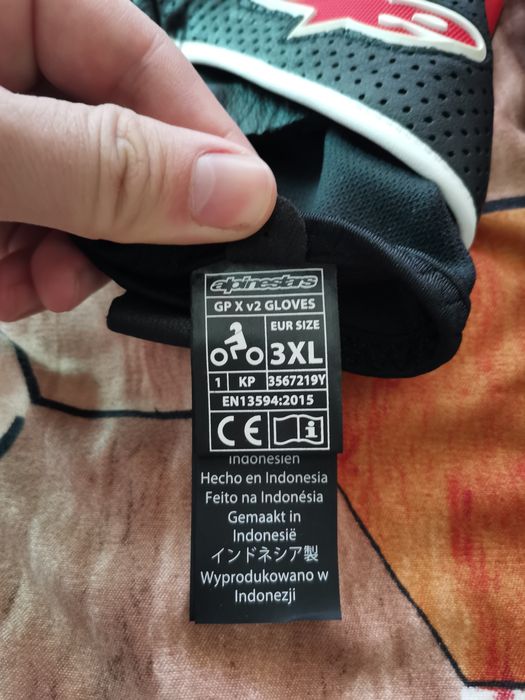 Кожени Ръкавици за мотор Alpinestars GP X V2