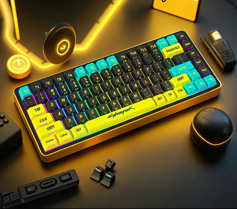 Кибер Кейкапы для клавиатуры