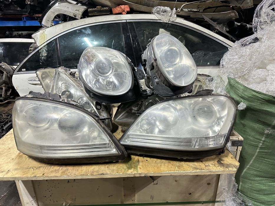 W164 GL ML галогенный фары до рестайлинг авторазбор бу запчасть