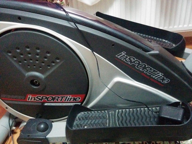 Bicicleta eliptica magnetica ergometru electronica Insportline DENVER
