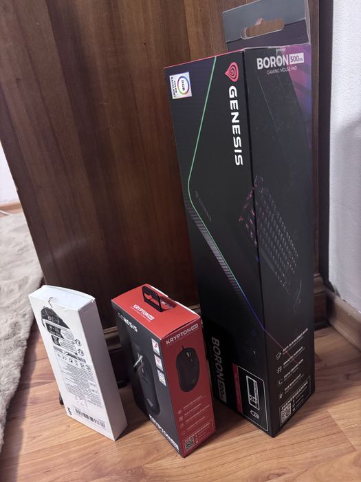 Pachet mouse + mouse pad