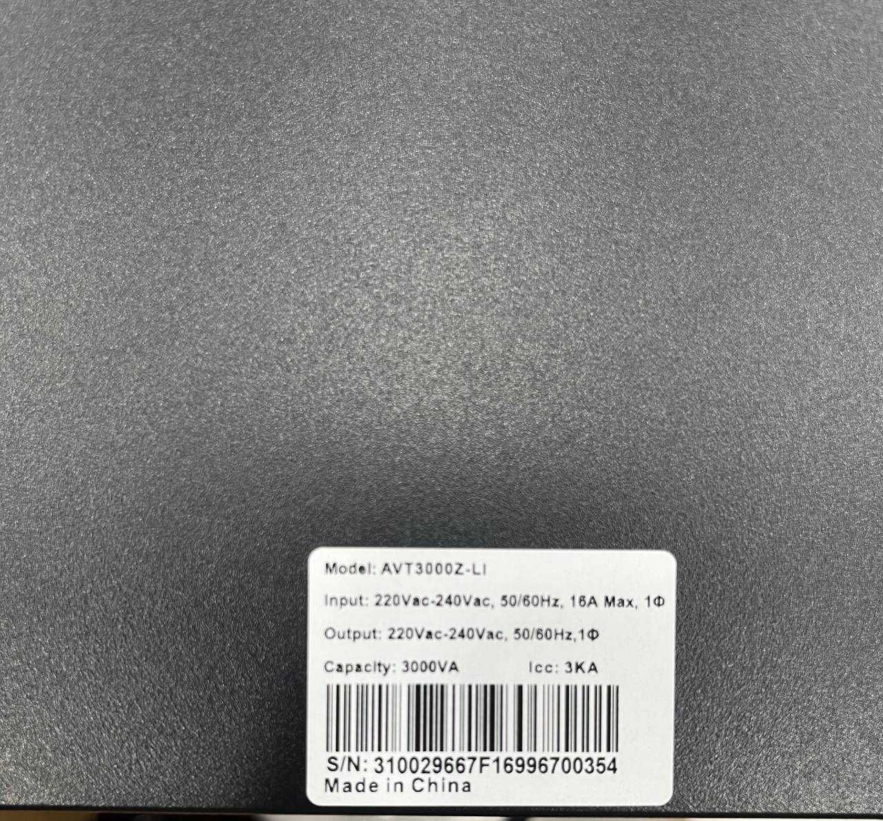 UPS AVT3000Z-Li / 1800вт (3000VA)