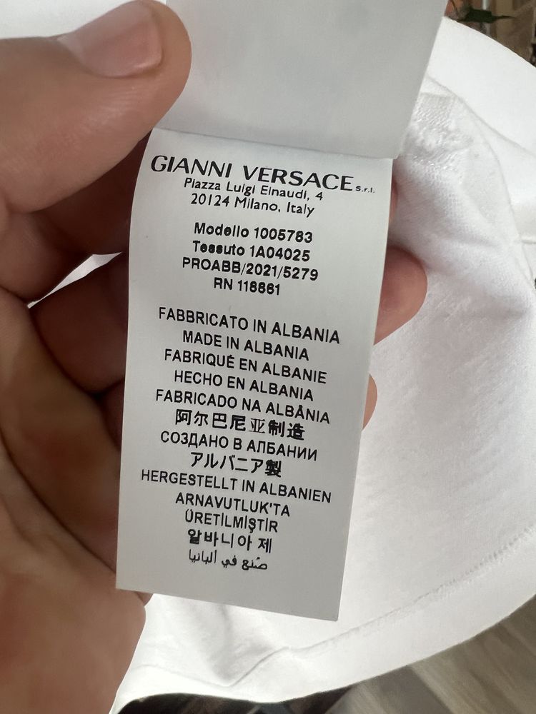 Tricou Versace XL (L) Original cu factura