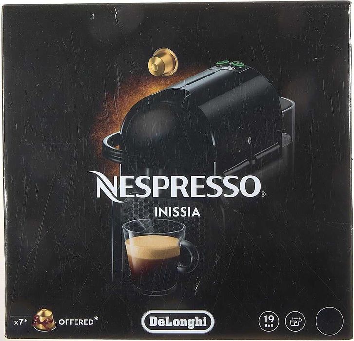 Еспресо кафемашина с капсули Delonghi Nespresso Inissia (EN80.B) 19Bar
