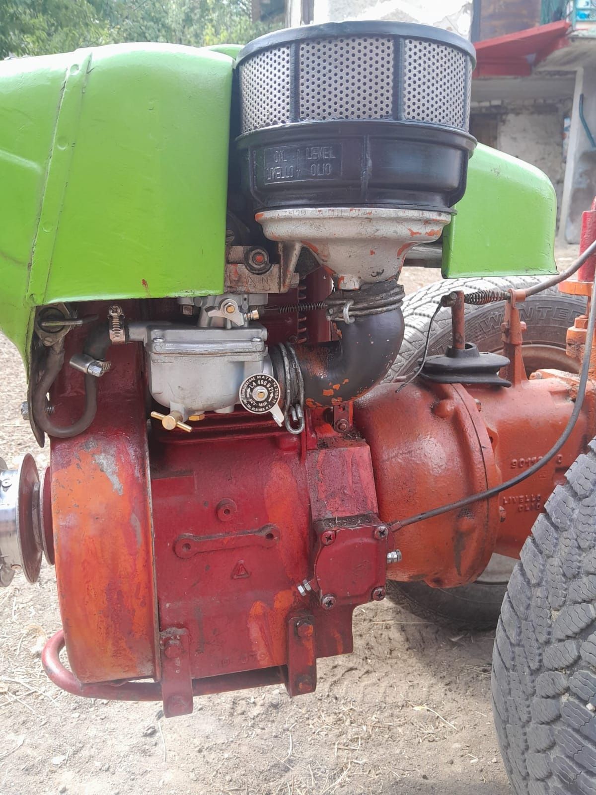 Vând motocultor pasquali 909 cu motor de lombardini LA 490