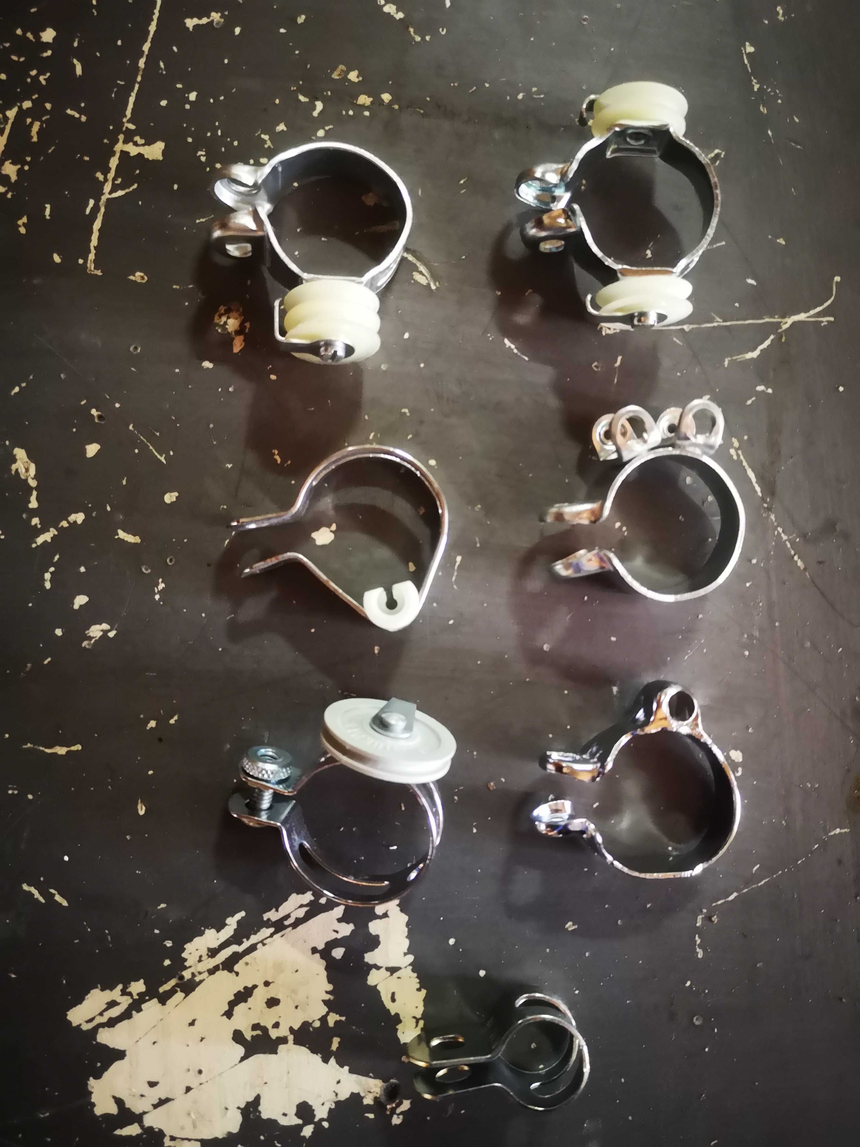 Set piese: spite, cablu si capete, coliere, dopuri, piulite, coronite,
