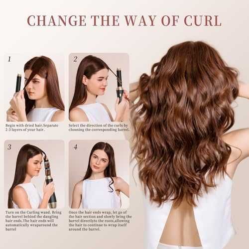 Нов Магически Стайлер – Къдри, Изправя и Суши Косата Без Увреждане