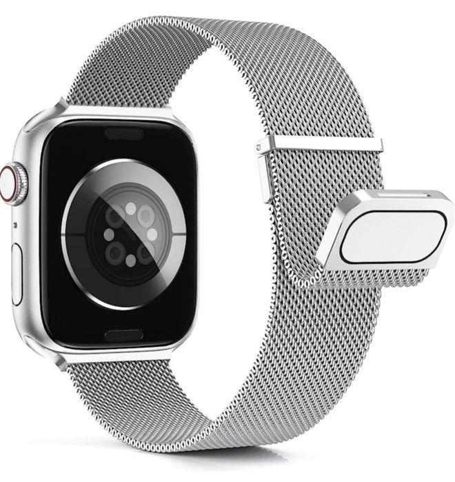Curea Metalica Type Ceas Apple Watch Husa Folie Silicon