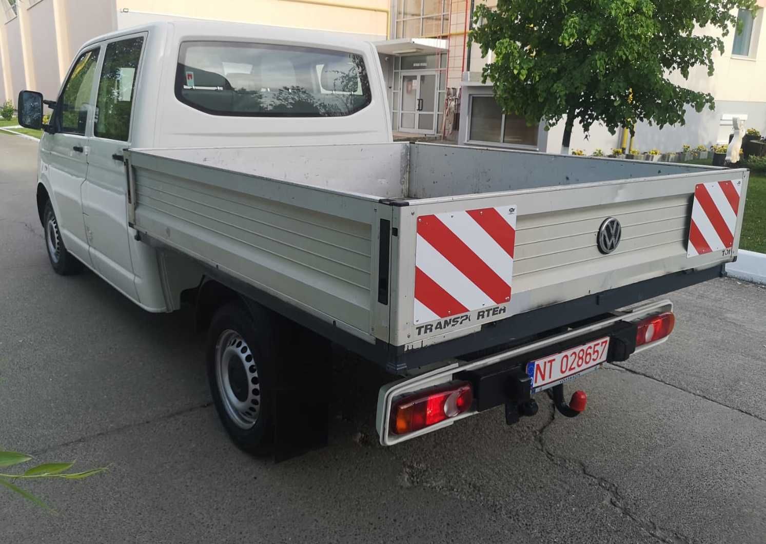 VW T5 Doka, 1.9 Tdi, Euro 4, 6 loc si Bena 2,2mx, variante auto