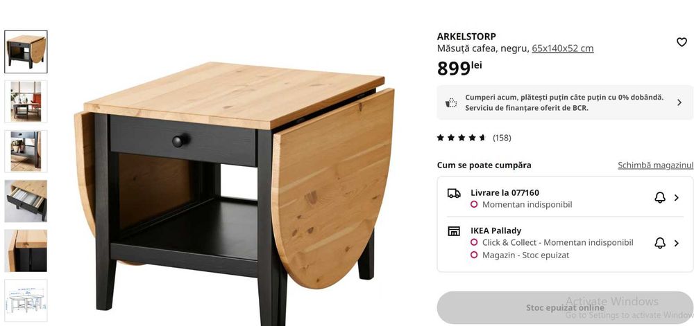 Masa extensibila IKEA Arkelstorp