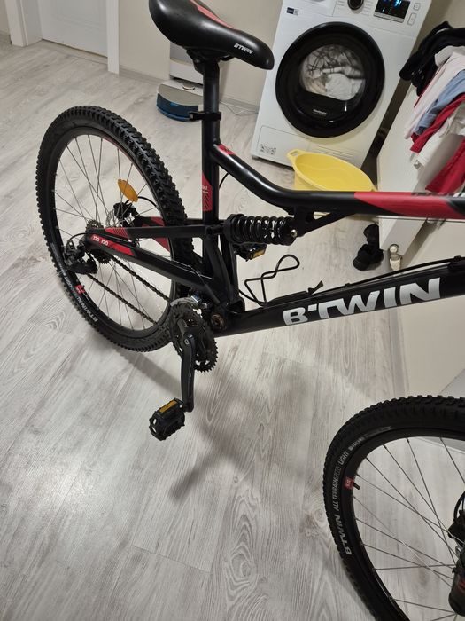 Bicicleta fullsuspension Btwin-520,frane hidraulice,roti 27.5,Sram X4