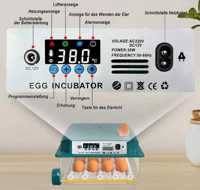 Incubator complet automat