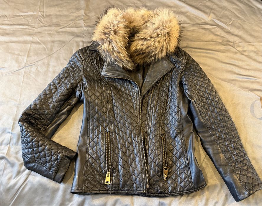 Кожено яке от естествена кожа