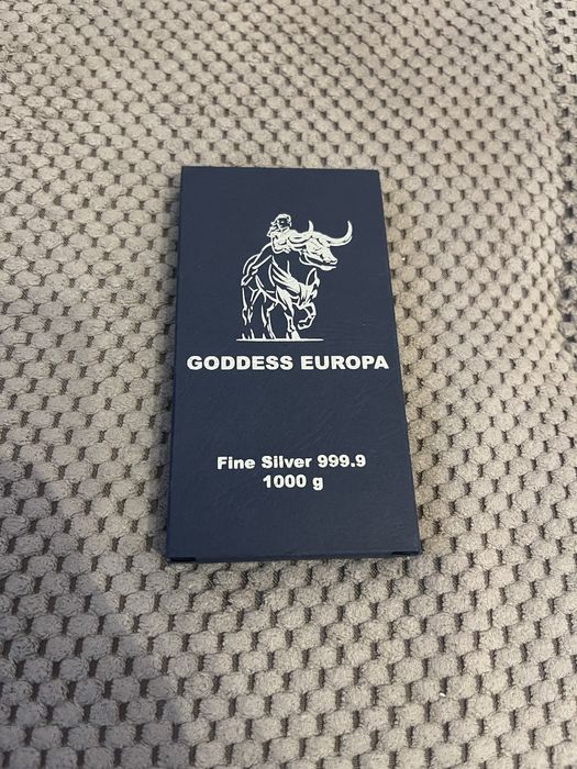 Lingou argint 1kg  Goddess 999.9 puritate