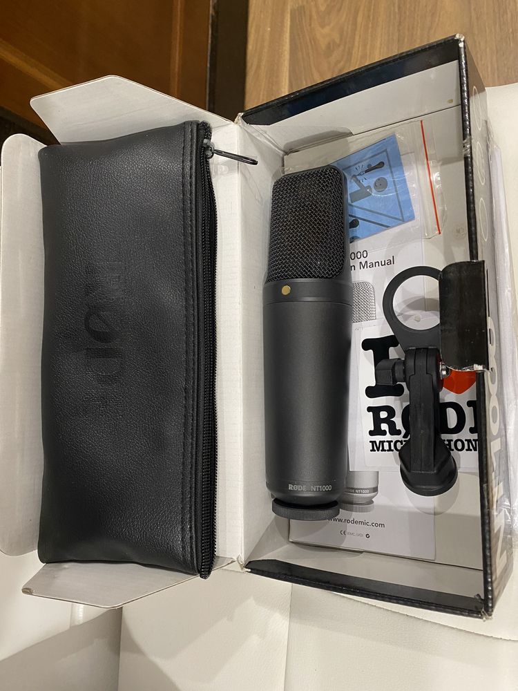 Microfon de studio Rode NT1000 black - ediție limitată