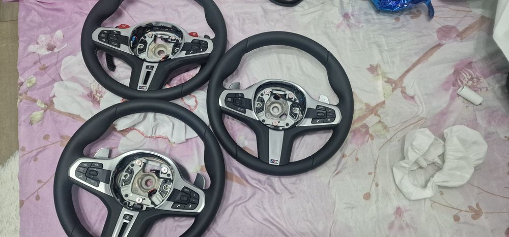 volan bmw m non facelift g30 g11 g31 g01 g02 cu padele