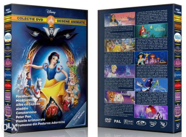 Colectie Desene Animate Disney 8 DVD dublate romana