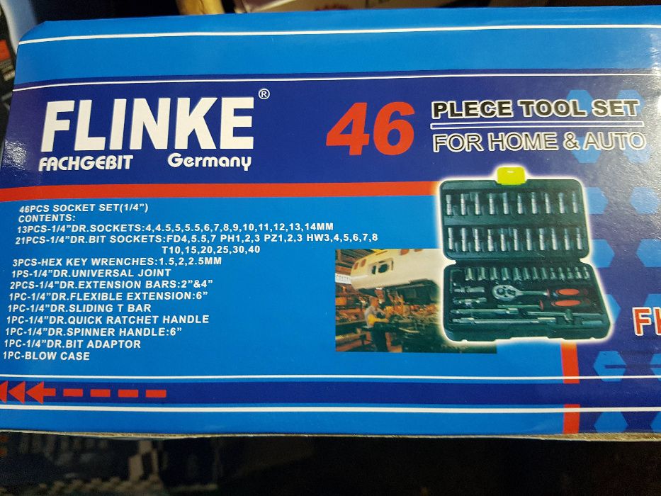 Trusa tubulara FLINKE Germany 46 buc ...