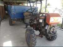 Vând Motocultor cu remorcă Ruggerini 4x4