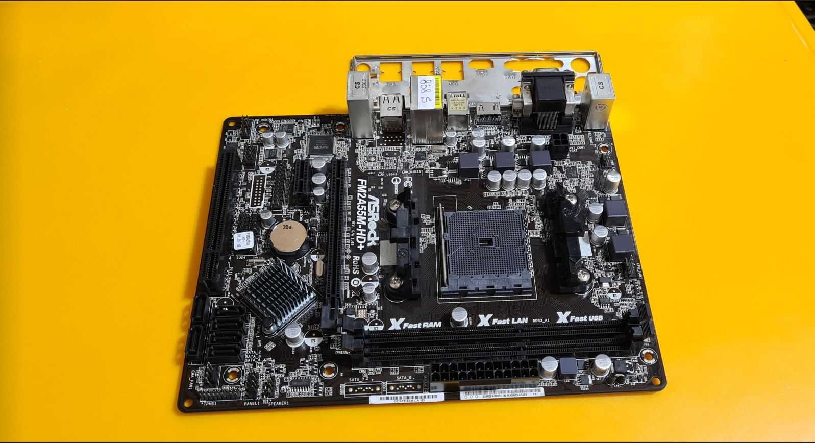 858S.Placa De Baza Asrock FM2A55M-HD+,2xDDR3,Socket FM2+