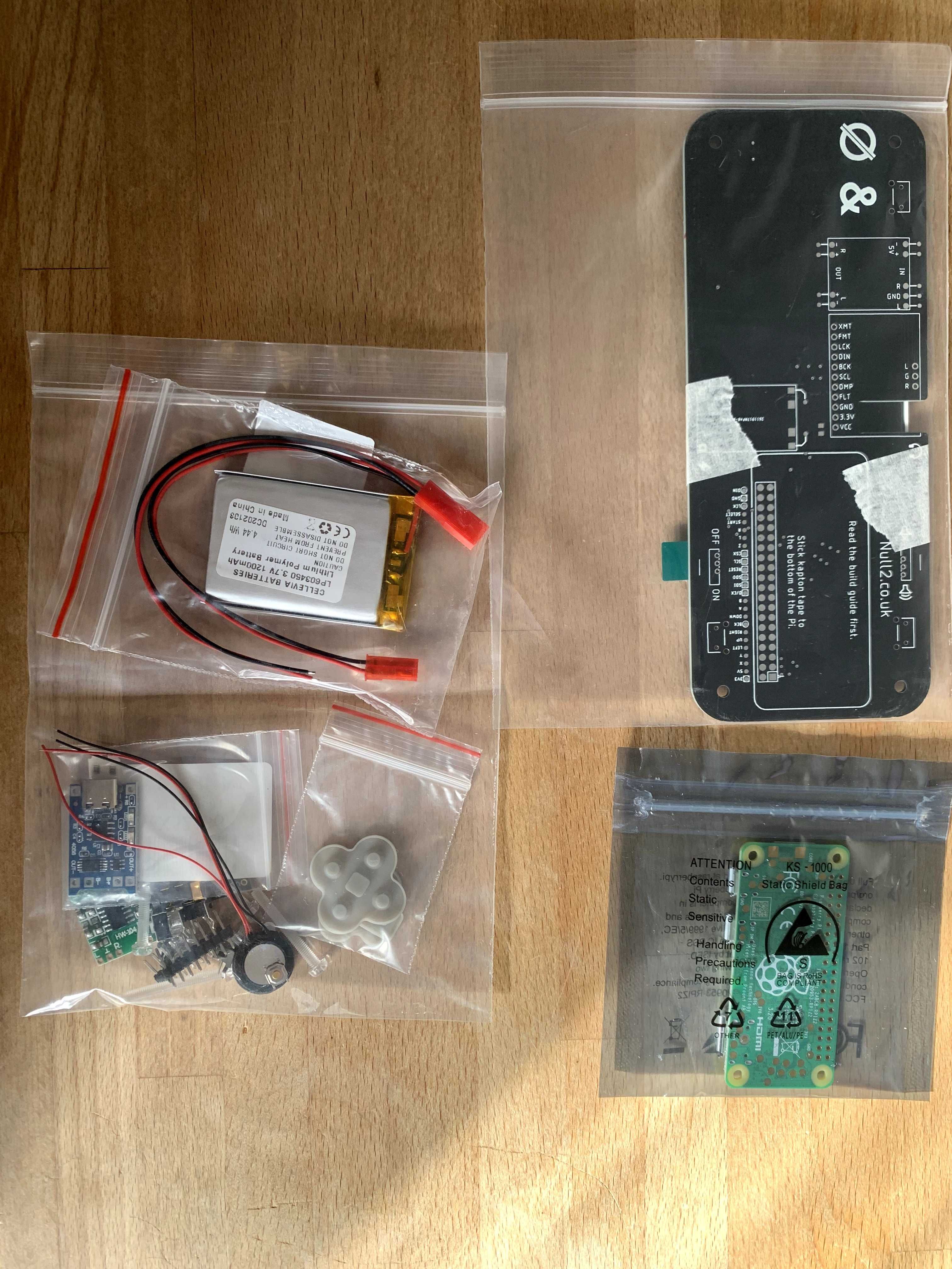 Null 2 kit за сглобяване + Raspberry pi zero 2w