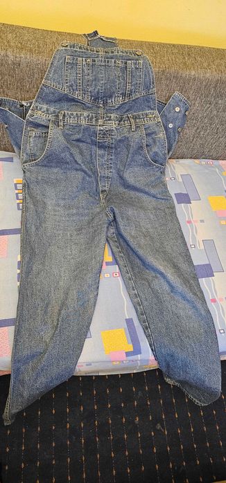 salopeta de blug cu bretele