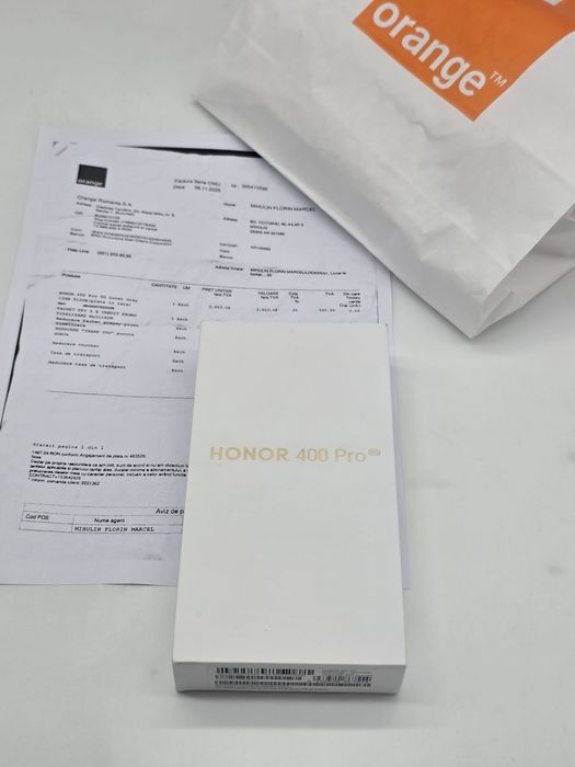 HONOR 400 Pro, Dual SIM, 12GB RAM, 512GB ROM, Lunar Grey, SIGILAT