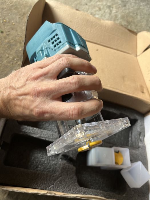 Freza lemn acumulator