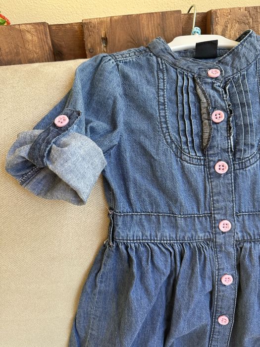 Дънкова детска рокля