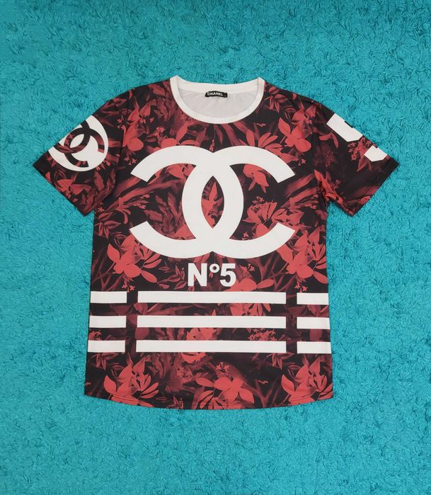 Tricou Chanel - Unisex Homme/Femme Red