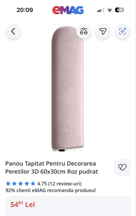 Panouri tapitate pentru perete