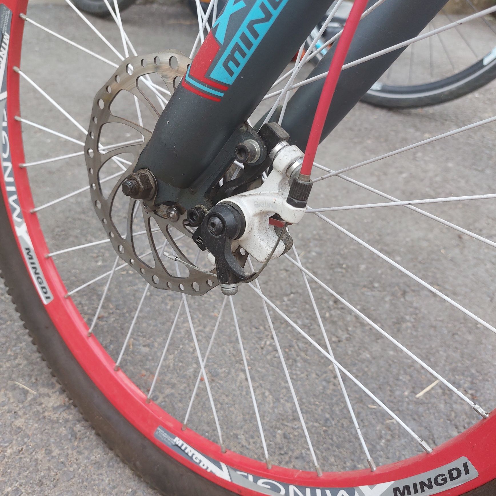 Алуминиев велосипед 24 " Mingdi с дискови спирачки