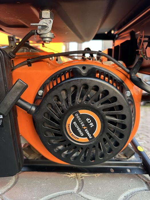 Generator de curent pe benzina Power BS7500W 16 cai 420 cc 4 timpi