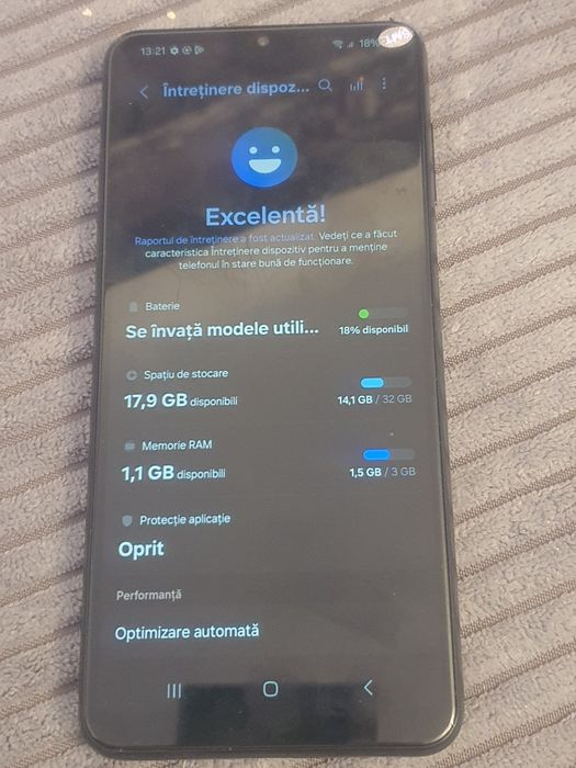 Samsung Galaxy A04s –  – funcțional, cu DEFECT  camere nefuncționale