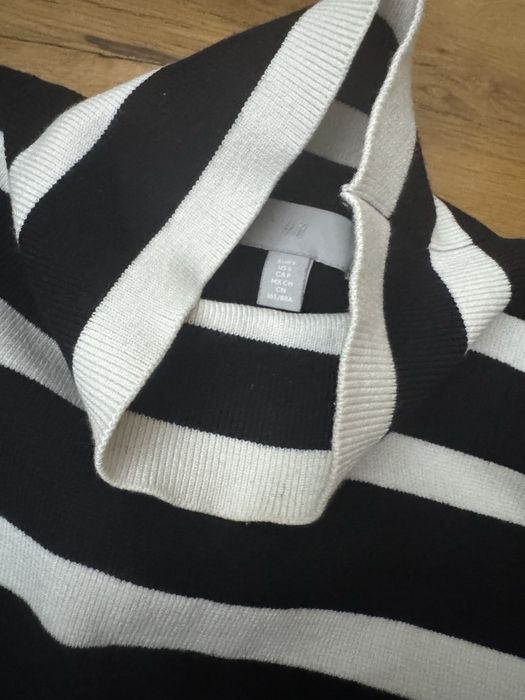 Пуловер НМ сниска поло яка