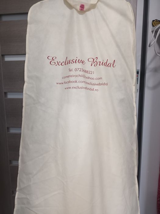 Rochie de mireasa cu buzunare Crystal Design