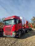 SCANIA R730 transport forestier lemn,bușteni