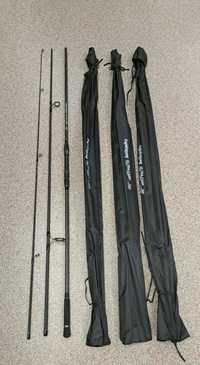 Set 4 Lansete 100% Carbon, 3 ,60m sau 3,90m, 3 segm, Ultra Carp