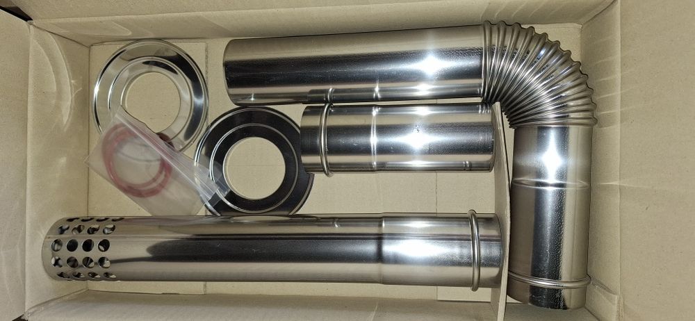 Дымоход составной д.75