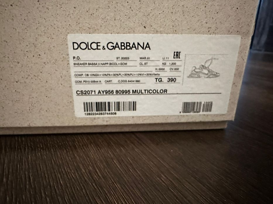 Adidasi dolce gabbana originali