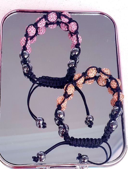 Гривна шамбала от кристали