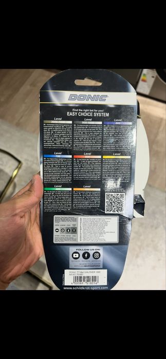 Ракетка для настольного тенниса Donic 1000 lvl Waldner line