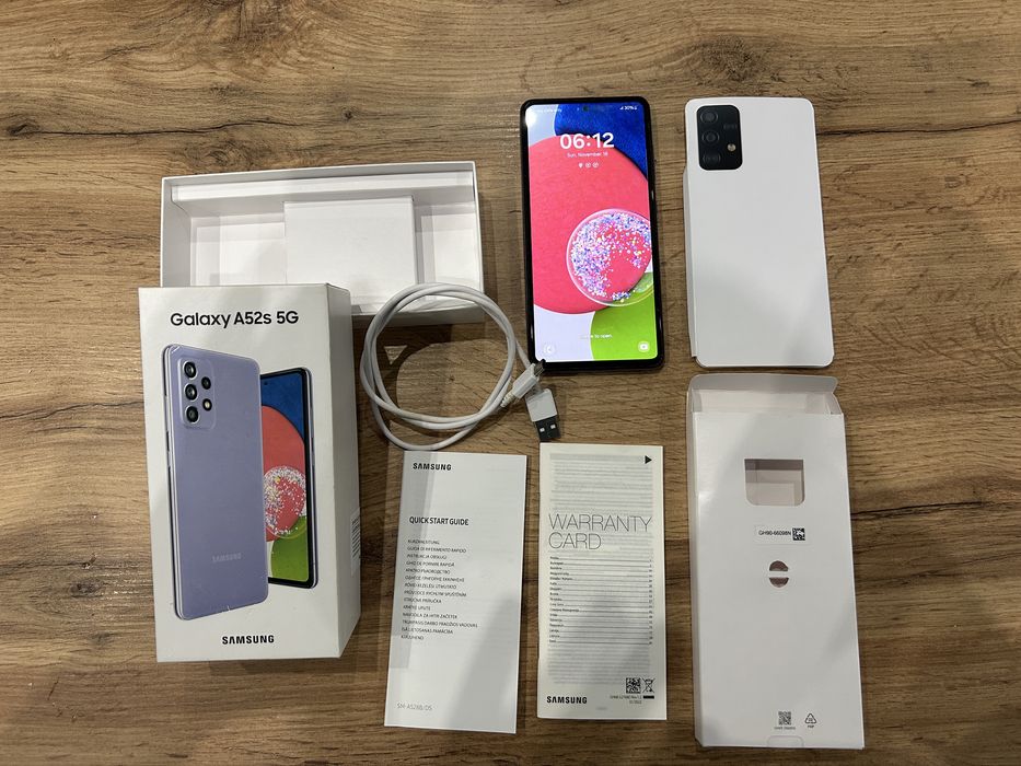 Samsung Galaxy A52s 5G 128gb, 6 gb Ram - Като нов