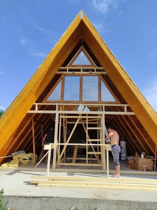 Executam cabane tip A