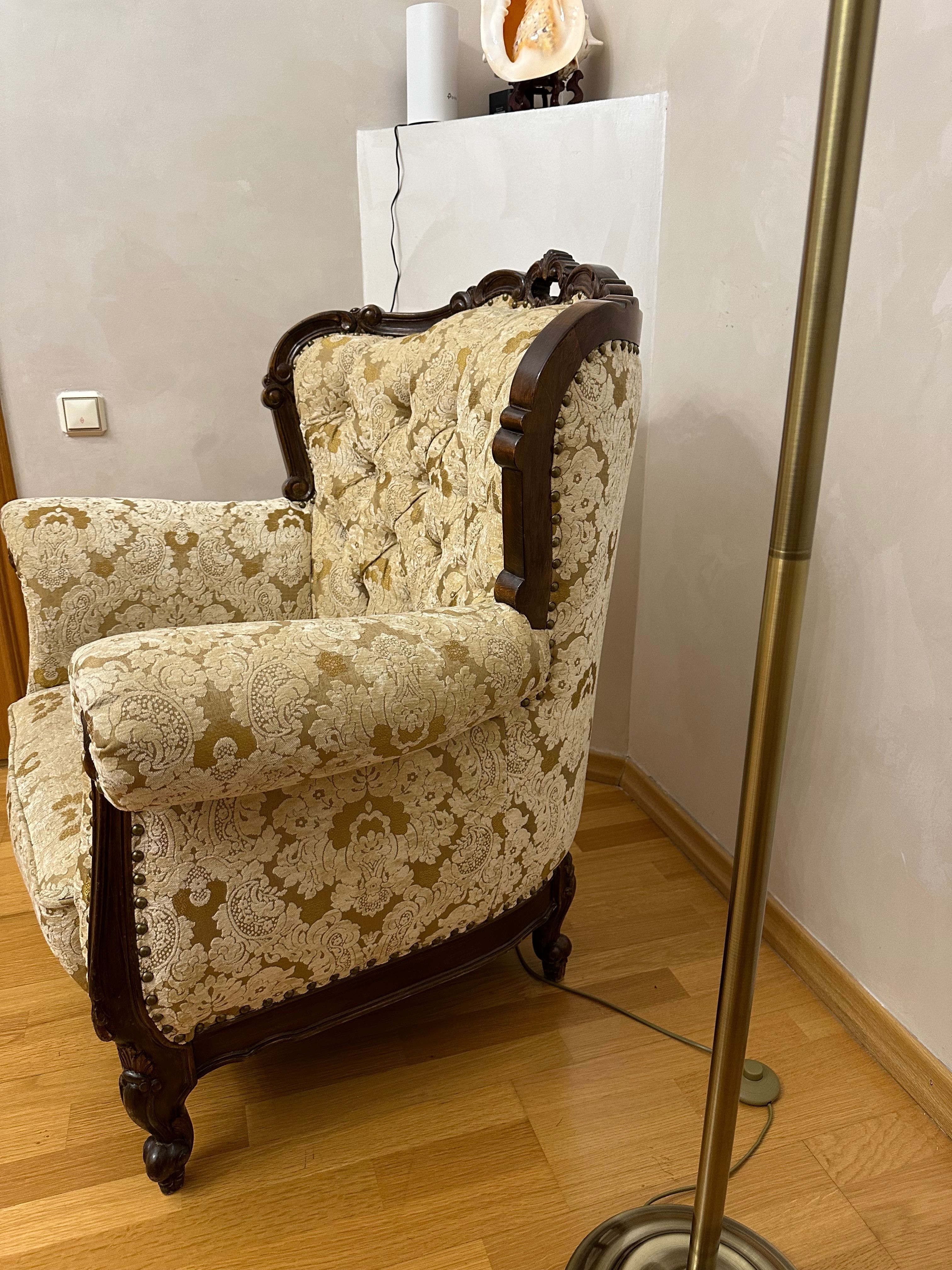 Винтажное кресло из МАССИВА ДЕРЕВА