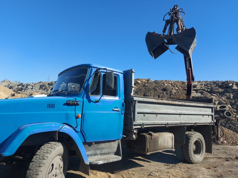 Услуги грейфера вывас снега, золы, мусора