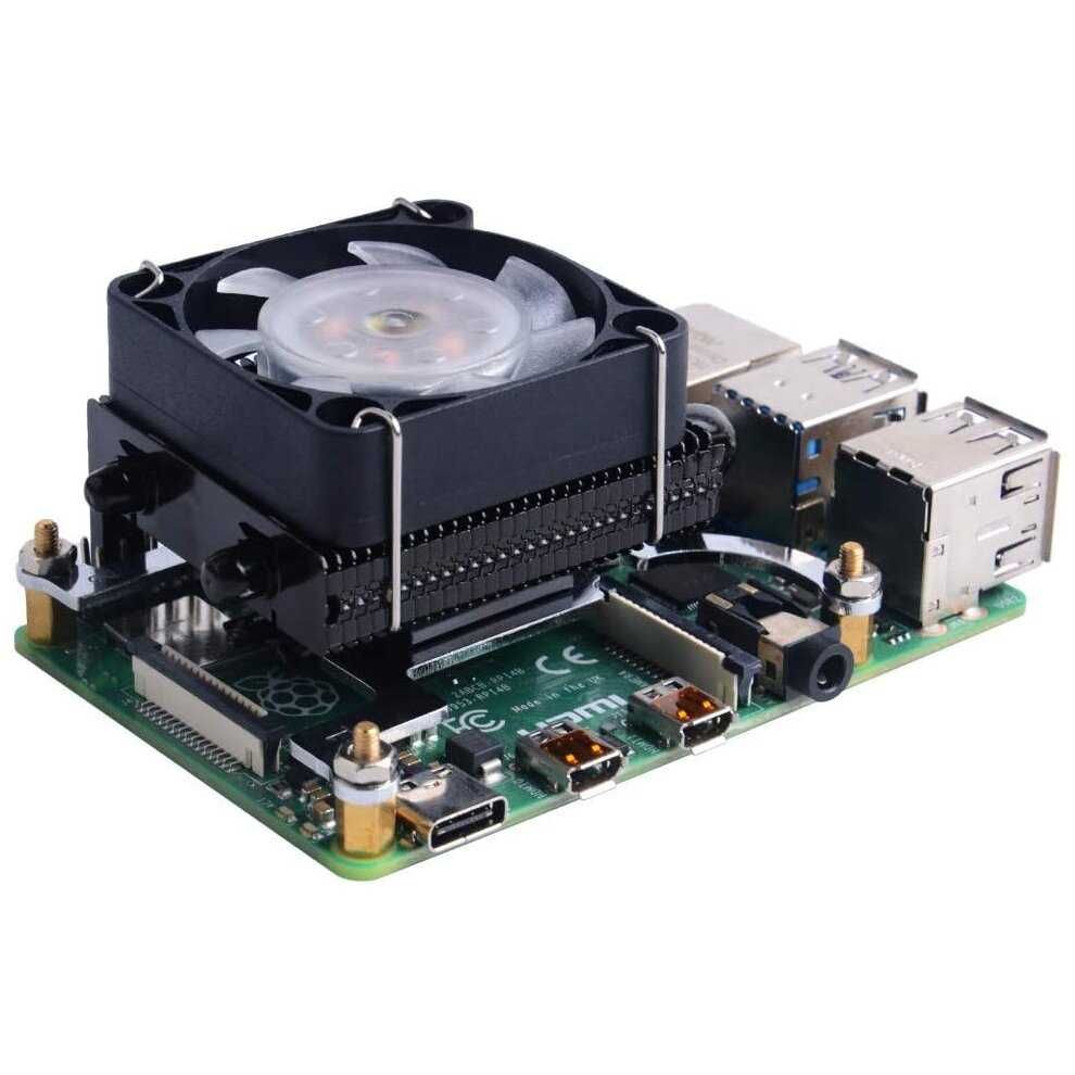 Охладител GeeekPi за Raspberry Pi 4 Model B/Raspberry Pi 3B+/3B